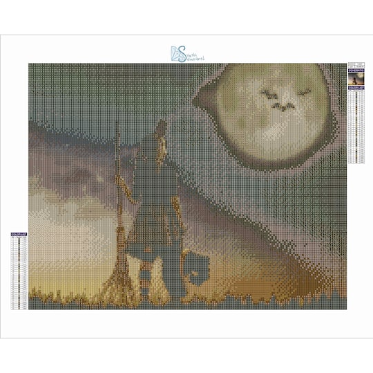 Sparkly Selections Young Witch Diamond Painting Kit